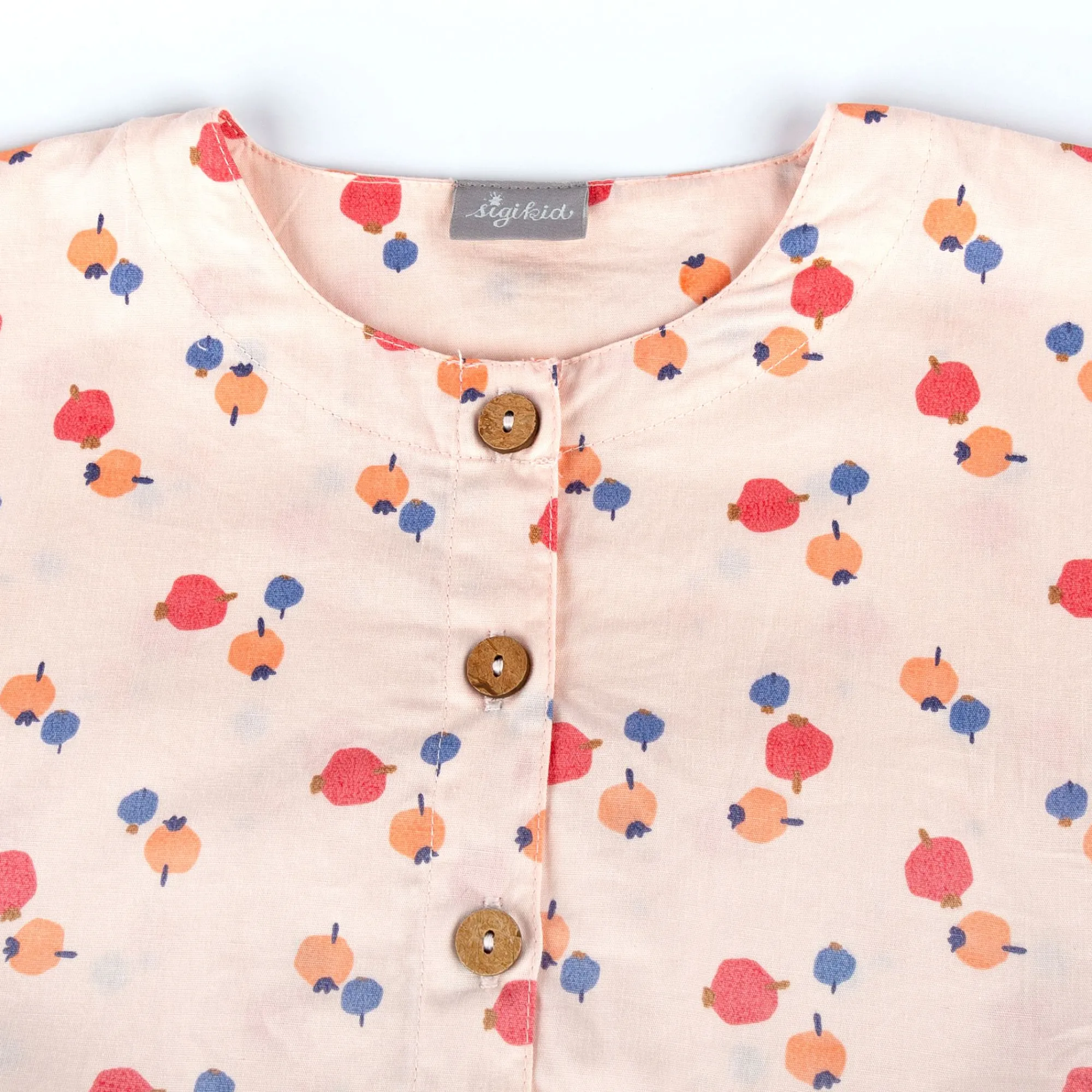 Sigikid Kollektion Funny Horse|Kinder Sommerkleid Mit Beeren Print