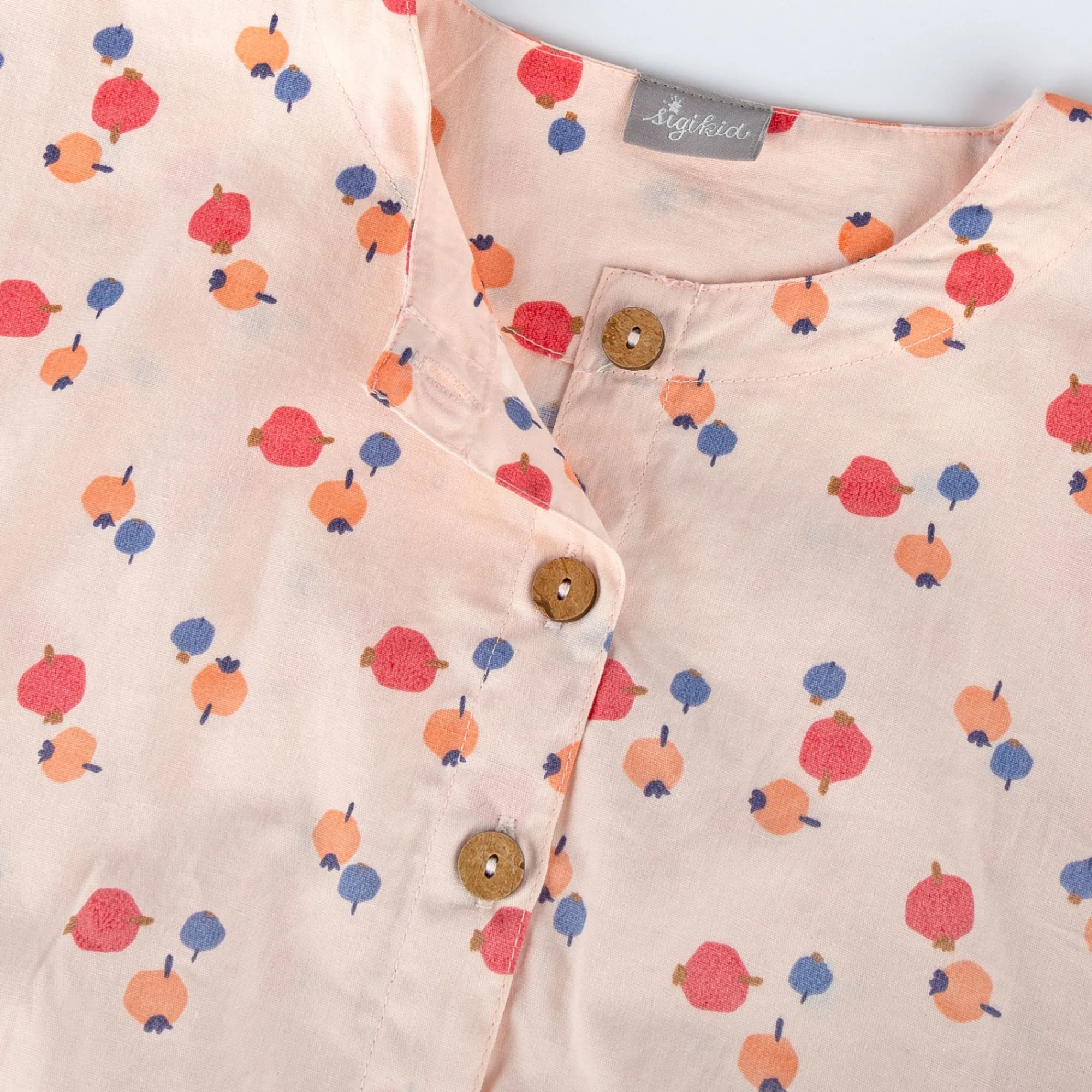 Sigikid Kollektion Funny Horse|Kinder Sommerkleid Mit Beeren Print