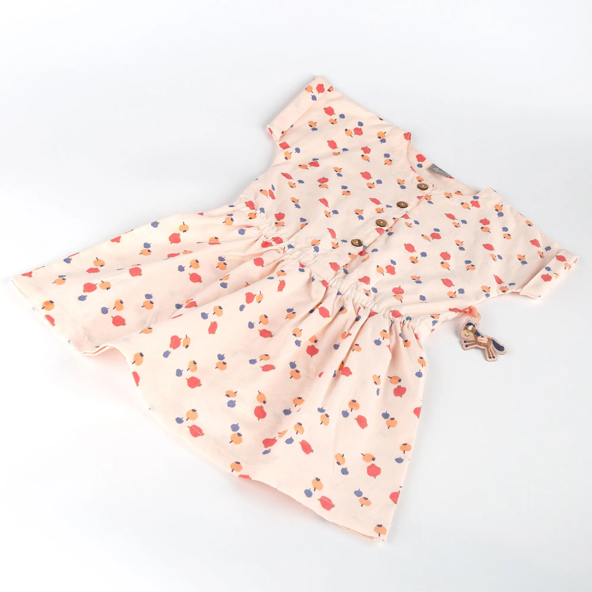 Sigikid Kollektion Funny Horse|Kinder Sommerkleid Mit Beeren Print