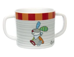 Sigikid Kindergeschirr|Kinder Tasse Hase Ringeldingel, Rpet