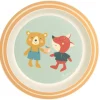 Sigikid Kindergeschirr|Kinder Teller Fuchs 4 Freunde Rpet