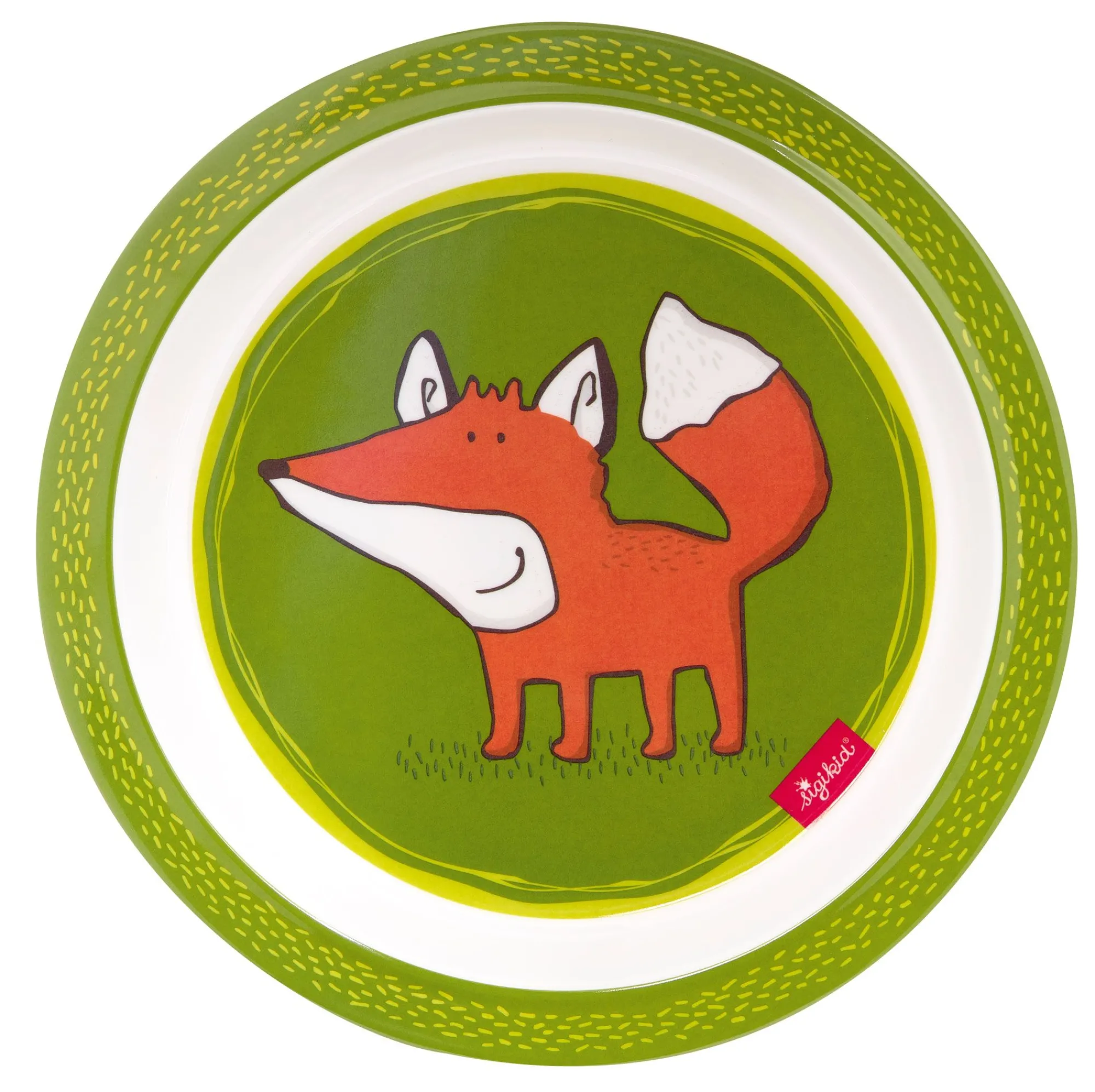 Sigikid Kindergeschirr|Kinder Teller Fuchs Forest Fox, Rpet