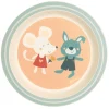 Sigikid Kindergeschirr|Kinder Teller Hase 4 Freunde, Rpet