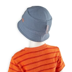 Sigikid Kollektion Wild Adventure|Kinder Wende Sommerhut Mit Krempe, Orangerot-Blau