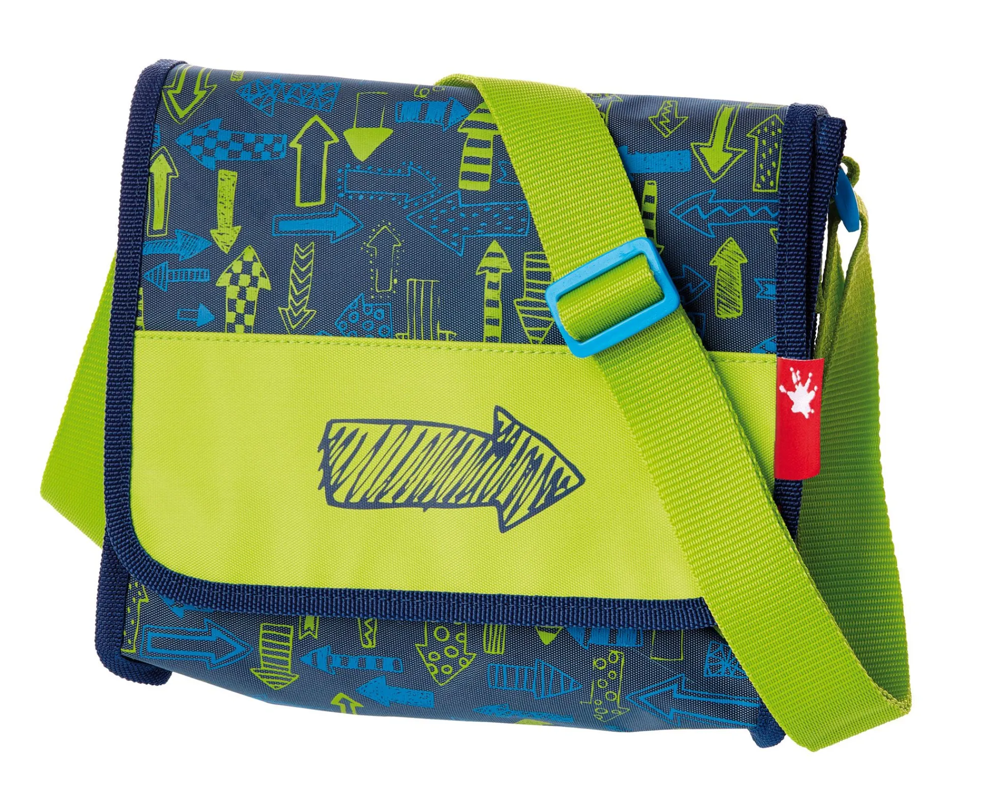 Sigikid Rucksacke|Kindergarten Tasche Blau-Grun Mit Pfeilen