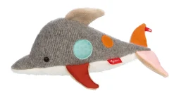 Sigikid Patchwork Sweety|Kuscheltier Delfin, Patchwork Sweety