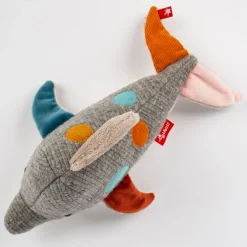 Sigikid Patchwork Sweety|Kuscheltier Delfin, Patchwork Sweety