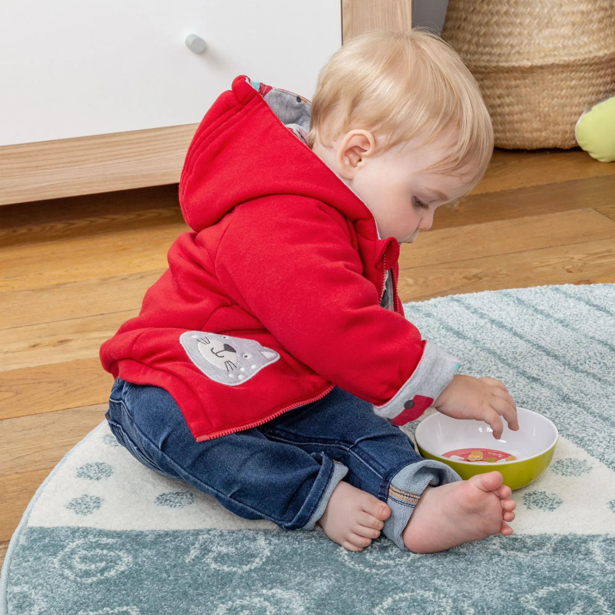 Sigikid Kindergeschirr|Melamin Kinderschussel Hund