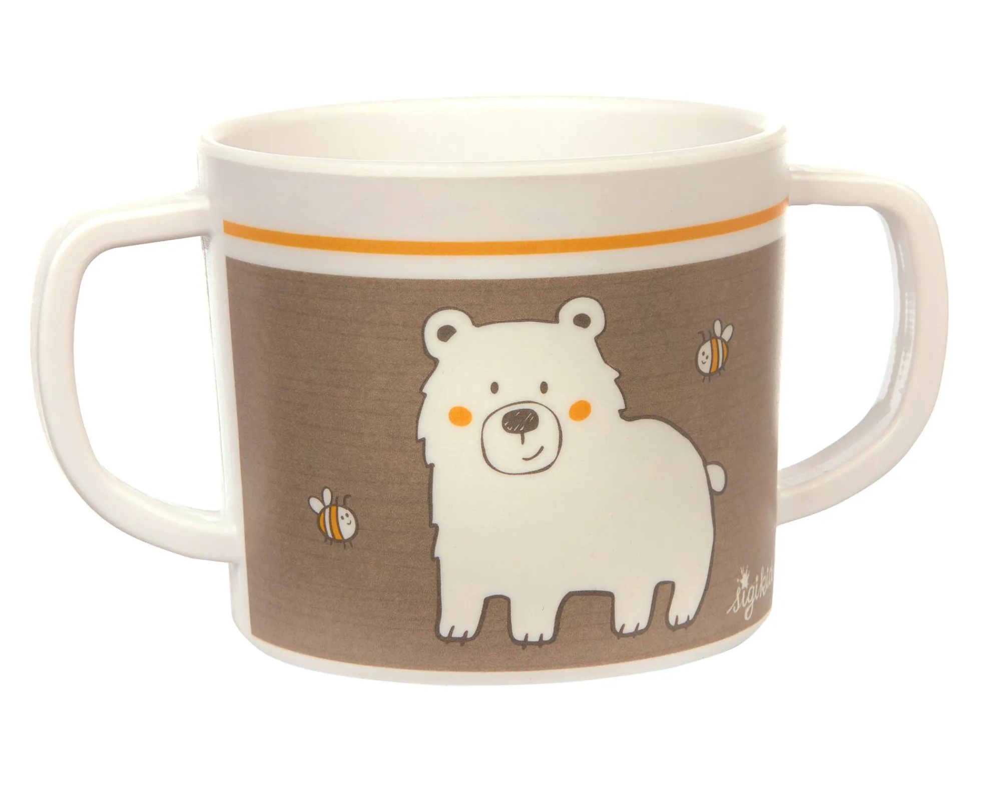 Sigikid Kindergeschirr|Melamin Tasse Bar Honibonibear