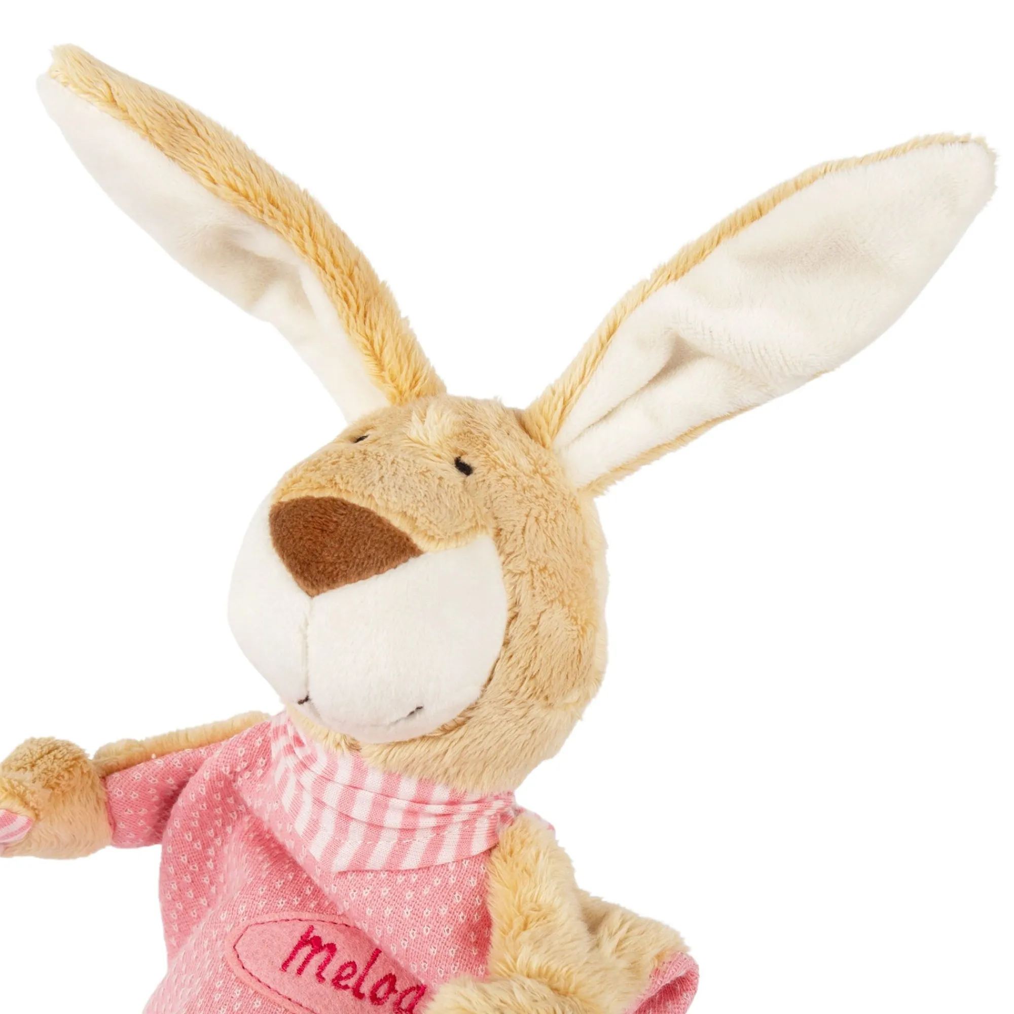 Sigikid Schnuffeltucher|Namensschnuffeltuch Hase Rosa