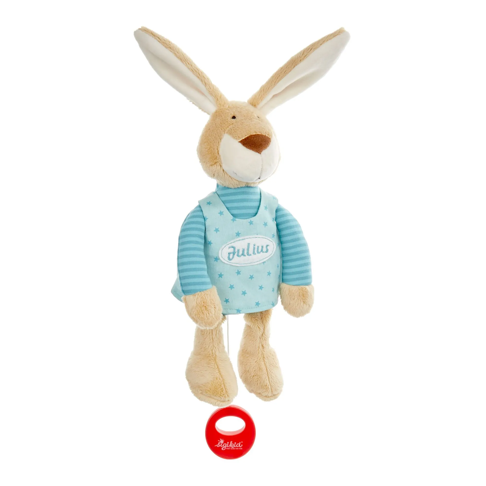 Sigikid Spieluhren|Namensspieluhr Hase Turkis