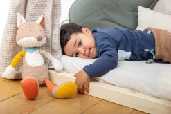 Sigikid Patchwork Sweety|Patchwork Kuscheltier Fuchs, Green Collection
