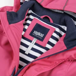 Sigikid Regenkleidung|Pinkfarbene Regenjacke, Mit Baumwolle Gefuttert