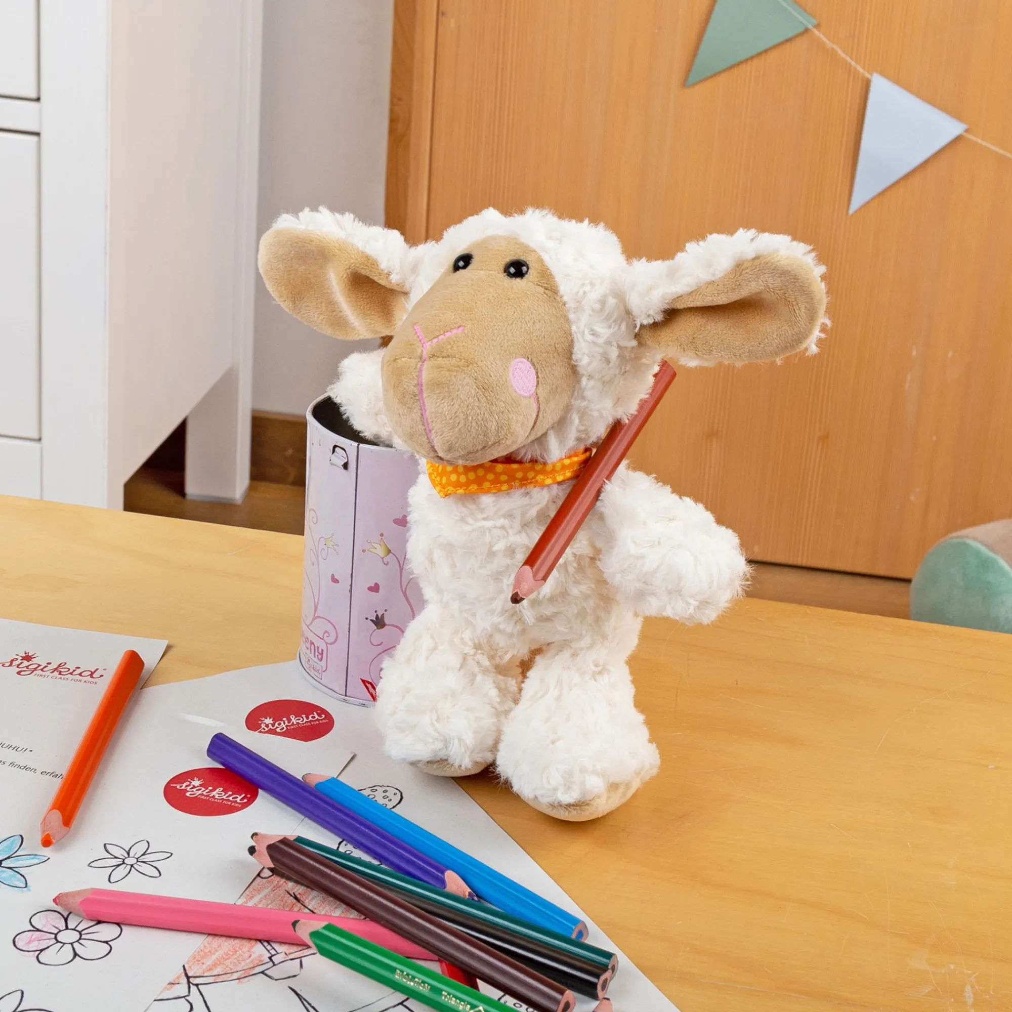 Sigikid Kuscheltiere|Pluschtier Schaf Emmala Klein