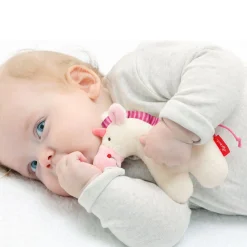 Sigikid Babyspielzeug|Rassel Einhorn Red Stars