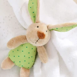 Sigikid Babyspielzeug|Rassel Hase, Red Stars