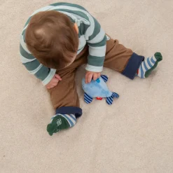 Sigikid Babyspielzeug|Rassel Wal Red Stars Collection