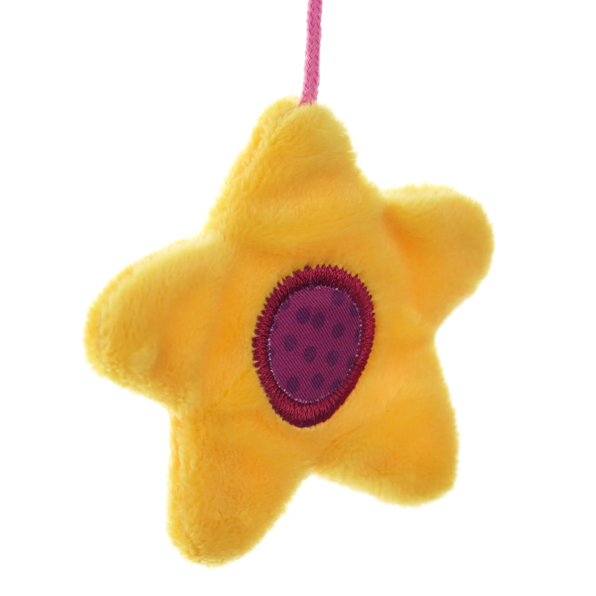 Sigikid Babyspielzeug|Rosa Spielanhanger Fledermaus