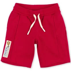 Sigikid Aktion Hosen|Rote Jungen Sweatbermuda Under Construction