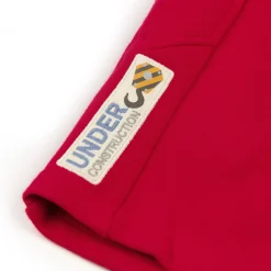 Sigikid Aktion Hosen|Rote Jungen Sweatbermuda Under Construction
