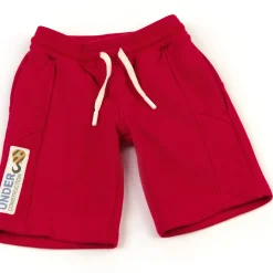 Sigikid Aktion Hosen|Rote Jungen Sweatbermuda Under Construction