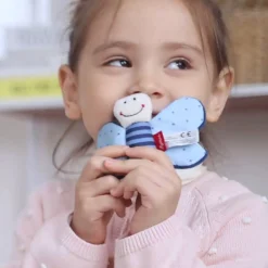 Sigikid Babyspielzeug|Schmetterling Blau, Red Stars
