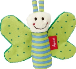 Sigikid Babyspielzeug|Schmetterling Grun, Red Stars