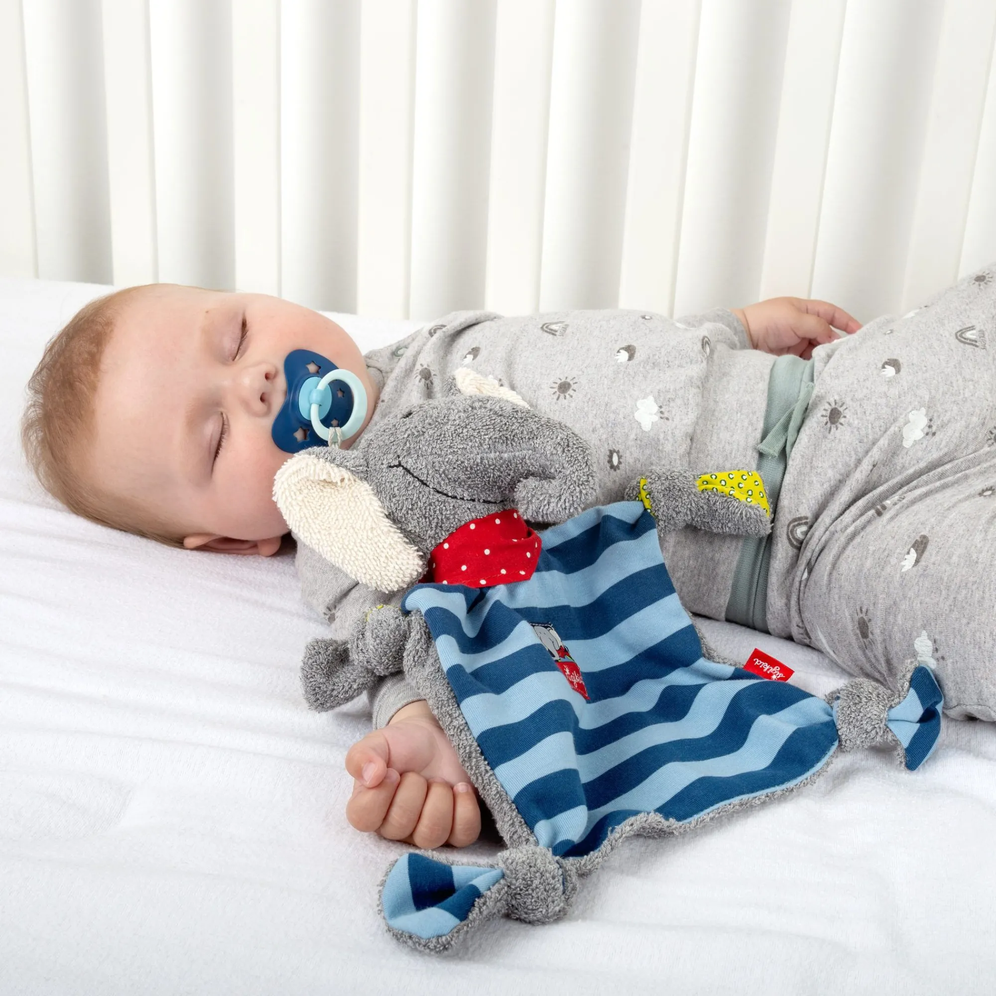 Sigikid Schnuffeltucher|Schnuffeltuch Elefant Lolo Lombardo