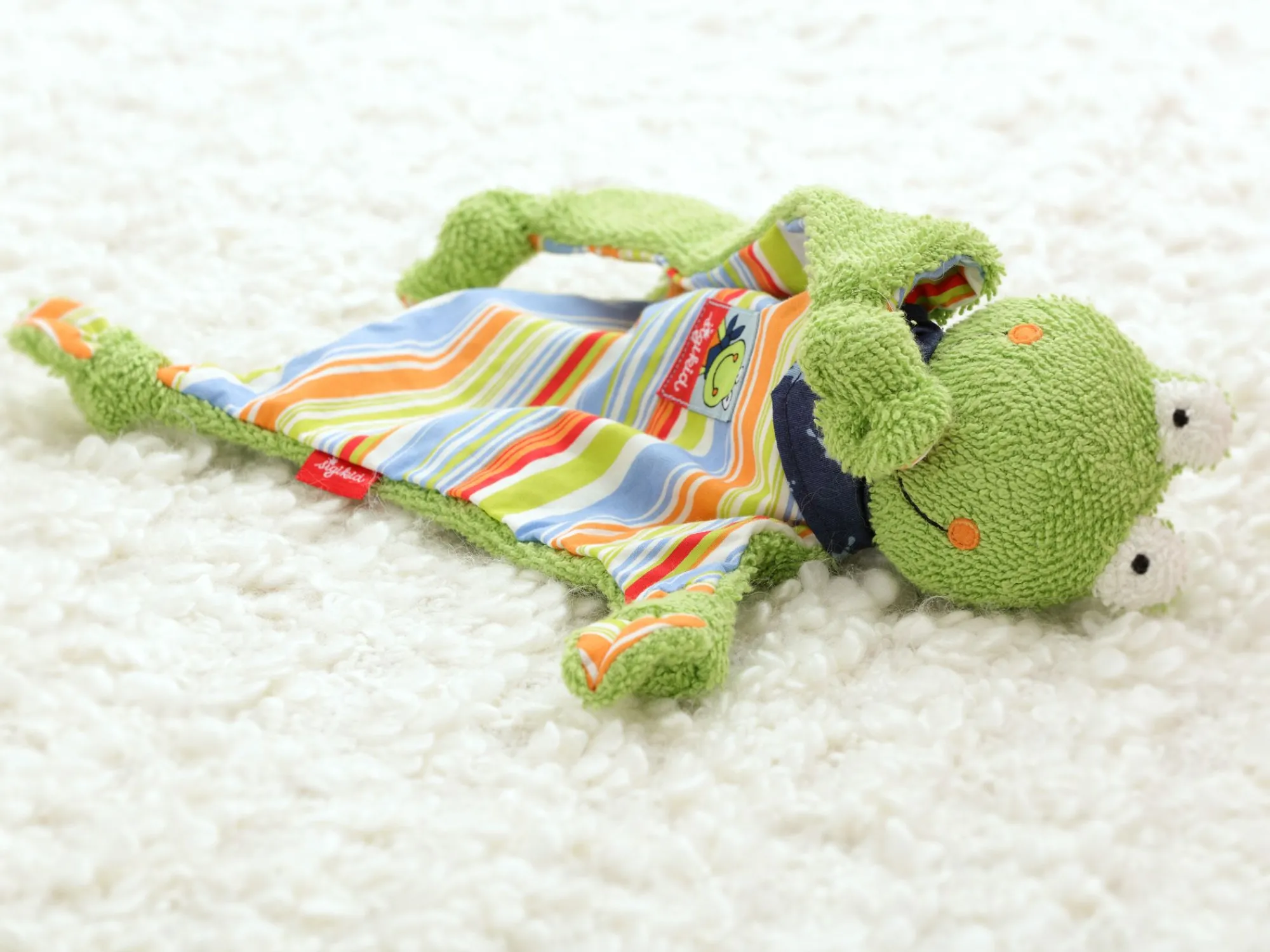 Sigikid Schnuffeltucher|Schnuffeltuch Frosch Fortis Frog