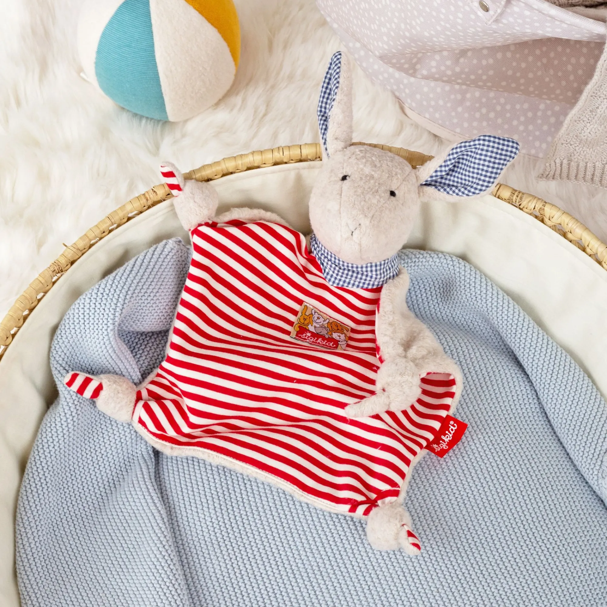 Sigikid Schnuffeltucher|Schnuffeltuch Hase