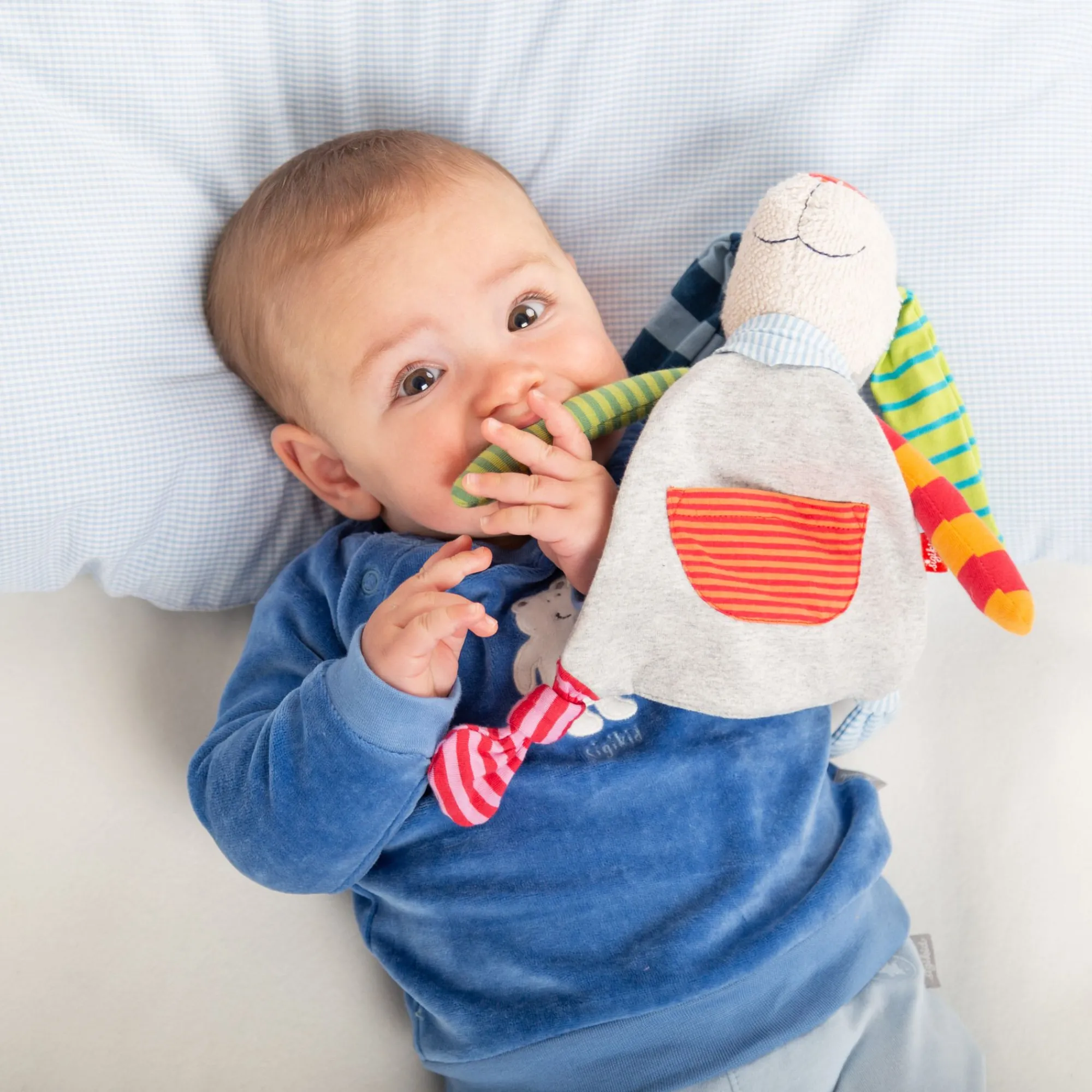 Sigikid Schnuffeltucher|Schnuffeltuch Hase Ringeldingel