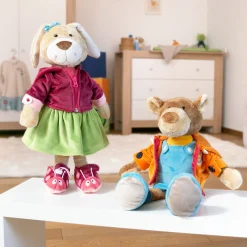 Sigikid Lernspielzeug| Kuschel Lernhase