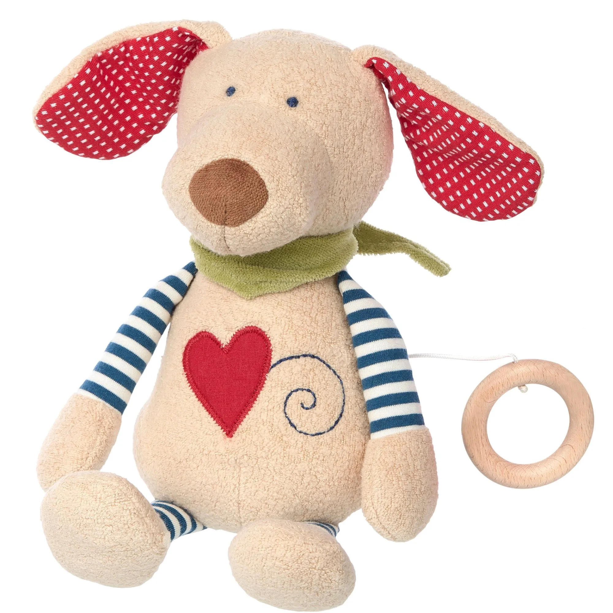 Sigikid Green Spielsachen|Spieluhr Hund Green Organic Collection