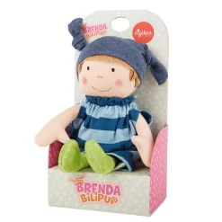 Sigikid Puppen & Handpuppen|Stoffpuppe Brenda Bilipup, Blau